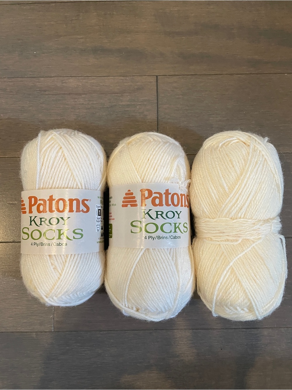 Patons sock yarn